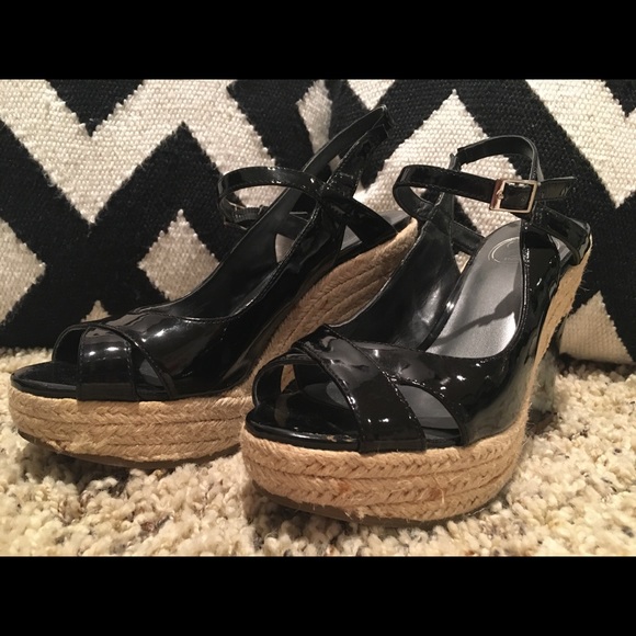Black Wedges - Picture 1 of 8